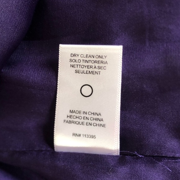 ARYN K Deep V Patterned Silk Top - Picture 8 of 14